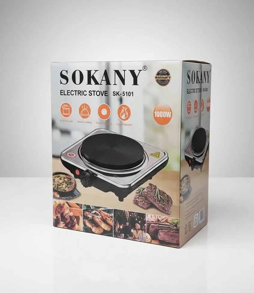 ESTUFA ELECTRICA 1 HORNILLA SOKANY